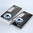 Custodia Lusso Alluminio Laterale Specchio 360 Gradi Cover per Realme 11 Pro+ Plus 5G