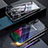 Custodia Lusso Alluminio Laterale Specchio 360 Gradi Cover per Samsung Galaxy A70S