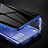 Custodia Lusso Alluminio Laterale Specchio 360 Gradi Cover per Samsung Galaxy M10S