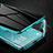Custodia Lusso Alluminio Laterale Specchio 360 Gradi Cover per Samsung Galaxy M30s