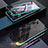Custodia Lusso Alluminio Laterale Specchio 360 Gradi Cover per Samsung Galaxy Note 10 Plus
