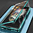 Custodia Lusso Alluminio Laterale Specchio 360 Gradi Cover per Samsung Galaxy Z Fold3 5G