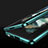 Custodia Lusso Alluminio Laterale Specchio 360 Gradi Cover per Samsung Galaxy Z Fold3 5G