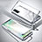 Custodia Lusso Alluminio Laterale Specchio 360 Gradi Cover per Xiaomi Mi 10T Pro 5G