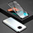 Custodia Lusso Alluminio Laterale Specchio 360 Gradi Cover per Xiaomi Poco F2 Pro Argento