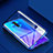 Custodia Lusso Alluminio Laterale Specchio 360 Gradi Cover per Xiaomi Poco X2 Blu