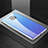 Custodia Lusso Alluminio Laterale Specchio 360 Gradi Cover T01 per Huawei Mate 20 Pro Argento