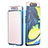 Custodia Lusso Alluminio Laterale Specchio 360 Gradi Cover T01 per Samsung Galaxy A80