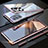 Custodia Lusso Alluminio Laterale Specchio 360 Gradi Cover T01 per Samsung Galaxy Note 20 Ultra 5G