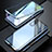 Custodia Lusso Alluminio Laterale Specchio 360 Gradi Cover T01 per Samsung Galaxy S20 5G