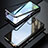 Custodia Lusso Alluminio Laterale Specchio 360 Gradi Cover T01 per Samsung Galaxy S20 Plus 5G