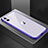 Custodia Lusso Alluminio Laterale Specchio 360 Gradi Cover T02 per Apple iPhone 11 Viola