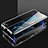 Custodia Lusso Alluminio Laterale Specchio 360 Gradi Cover T02 per Huawei Honor 20 Pro