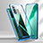Custodia Lusso Alluminio Laterale Specchio 360 Gradi Cover T02 per Huawei Nova 7 SE 5G