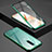 Custodia Lusso Alluminio Laterale Specchio 360 Gradi Cover T02 per OnePlus 8 Verde
