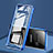 Custodia Lusso Alluminio Laterale Specchio 360 Gradi Cover T03 per Samsung Galaxy S10