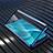Custodia Lusso Alluminio Laterale Specchio 360 Gradi Cover T04 per Oppo RX17 Neo Blu