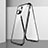 Custodia Lusso Alluminio Laterale Specchio 360 Gradi Cover T05 per Apple iPhone 11 Pro Max Nero