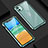 Custodia Lusso Alluminio Laterale Specchio 360 Gradi Cover T07 per Apple iPhone 11