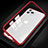 Custodia Lusso Alluminio Laterale Specchio 360 Gradi Cover T09 per Apple iPhone 11 Pro Max Rosso