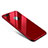 Custodia Lusso Alluminio Laterale Specchio Cover per Apple iPhone 7 Plus Rosso