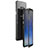 Custodia Lusso Alluminio Laterale Trasparente Specchio per Samsung Galaxy Note 9 Nero
