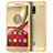 Custodia Lusso Alluminio per Motorola Moto M XT1662 Oro