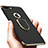 Custodia Lusso Metallo Laterale e Plastica con Anello Supporto A03 per Apple iPhone 7 Plus Nero