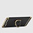 Custodia Lusso Metallo Laterale e Plastica con Anello Supporto per Huawei Honor 10 Nero