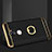 Custodia Lusso Metallo Laterale e Plastica con Anello Supporto per Xiaomi Mi 5S Plus Nero