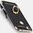 Custodia Lusso Metallo Laterale e Plastica con Anello Supporto per Xiaomi Redmi Note 5A High Edition Nero