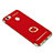 Custodia Lusso Metallo Laterale e Plastica con Anello Supporto per Xiaomi Redmi Note 5A High Edition Rosso