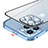 Custodia Lusso Metallo Laterale e Plastica Cover Bling-Bling LF1 per Apple iPhone 14 Plus