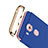 Custodia Lusso Metallo Laterale e Plastica Cover con Anello Supporto A01 per Huawei G9 Plus