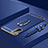Custodia Lusso Metallo Laterale e Plastica Cover con Anello Supporto A01 per Huawei Mate 40 Lite 5G
