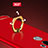 Custodia Lusso Metallo Laterale e Plastica Cover con Anello Supporto A01 per Huawei Mate 9