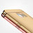 Custodia Lusso Metallo Laterale e Plastica Cover con Anello Supporto A01 per Samsung Galaxy S7 Edge G935F