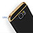 Custodia Lusso Metallo Laterale e Plastica Cover con Anello Supporto A01 per Samsung Galaxy S7 Edge G935F