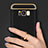 Custodia Lusso Metallo Laterale e Plastica Cover con Anello Supporto A01 per Samsung Galaxy S8 Plus