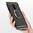 Custodia Lusso Metallo Laterale e Plastica Cover con Anello Supporto A01 per Xiaomi Pocophone F1