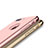 Custodia Lusso Metallo Laterale e Plastica Cover con Anello Supporto A07 per Apple iPhone 8 Plus
