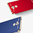 Custodia Lusso Metallo Laterale e Plastica Cover con Anello Supporto e Cordoncino per Huawei Enjoy 6S