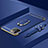 Custodia Lusso Metallo Laterale e Plastica Cover con Anello Supporto T01 per Apple iPhone 11 Pro