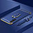 Custodia Lusso Metallo Laterale e Plastica Cover con Anello Supporto T01 per Huawei Nova 5 Pro