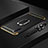 Custodia Lusso Metallo Laterale e Plastica Cover con Anello Supporto T01 per Samsung Galaxy Note 10