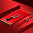 Custodia Lusso Metallo Laterale e Plastica Cover con Anello Supporto T01 per Xiaomi Redmi Note 8 Pro