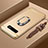 Custodia Lusso Metallo Laterale e Plastica Cover con Anello Supporto T02 per Samsung Galaxy S10 5G