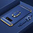 Custodia Lusso Metallo Laterale e Plastica Cover con Anello Supporto T02 per Samsung Galaxy S10e