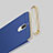 Custodia Lusso Metallo Laterale e Plastica Cover con Cordoncino per Huawei G10