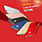 Custodia Lusso Metallo Laterale e Plastica Cover con Cordoncino per Huawei Honor 7X